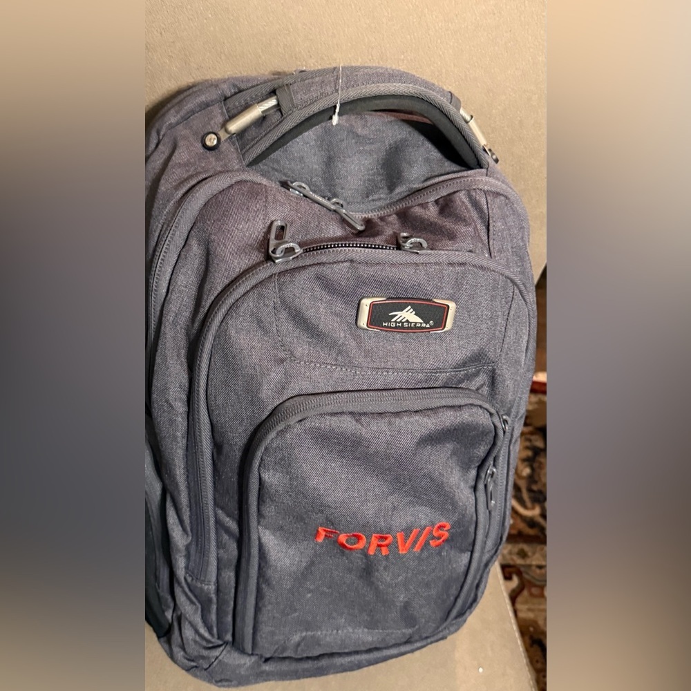 High Sierra 17" Computer UBT Deluxe Backpacks With FORVIS Logo - Picture 2 of 9